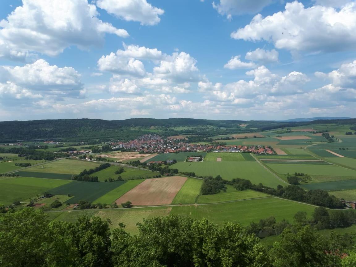 Moderne Altstadt-Ferienwohnung Hammelburg Exteriör bild